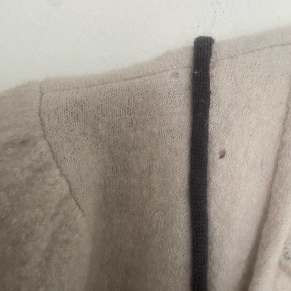 Anthropologie Charlie + Robin vintage style cream 100% wool jacket - Picture 12 of 15